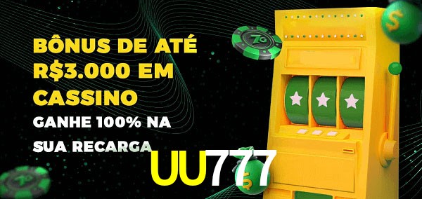 UU777 melhor bônus de depósito
