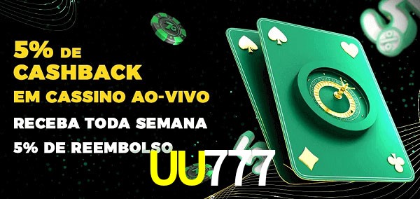 Promoções do cassino ao Vivo UU777